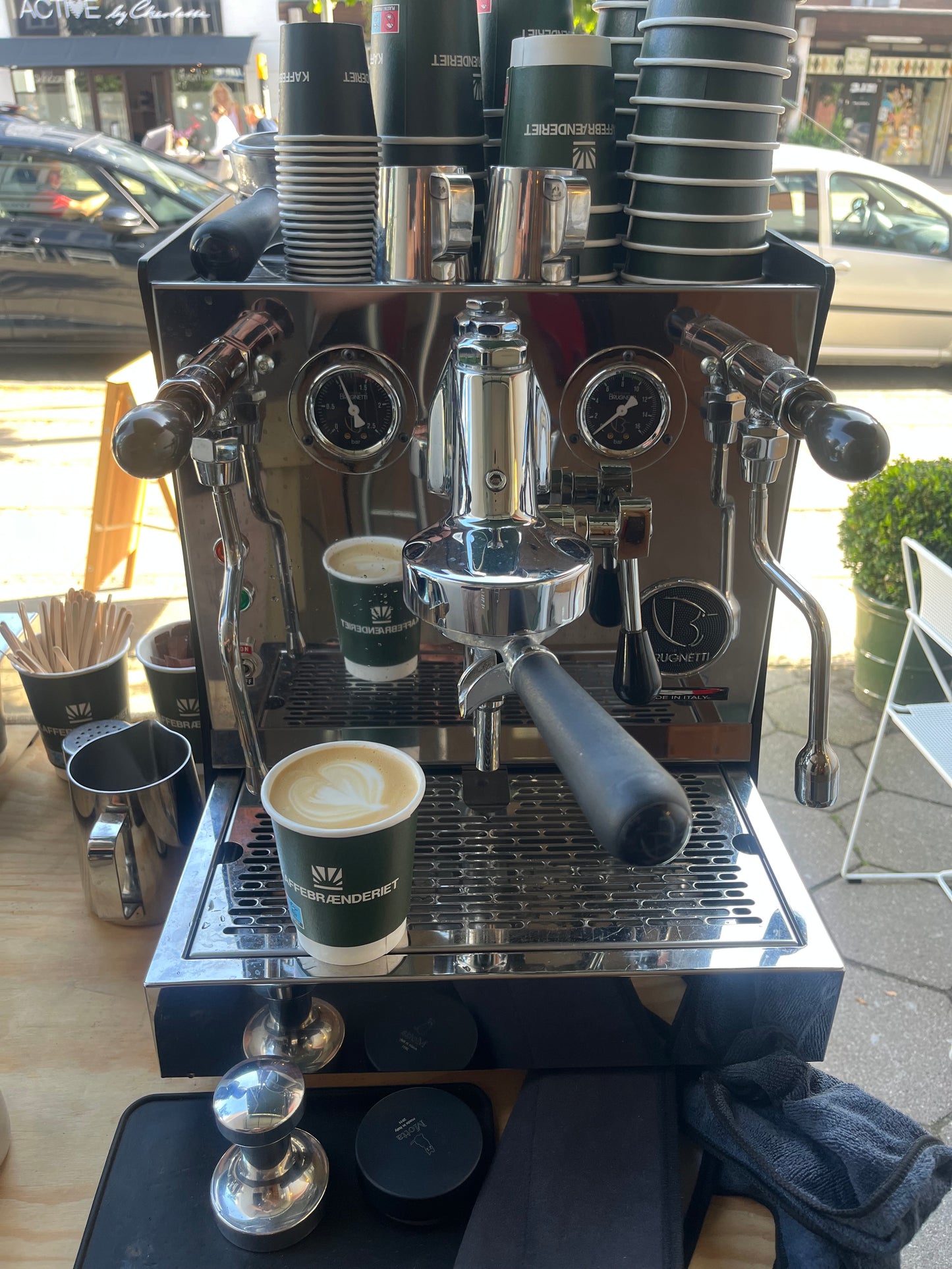Brugnetti Giulietta 1 grp, Espressomaskine