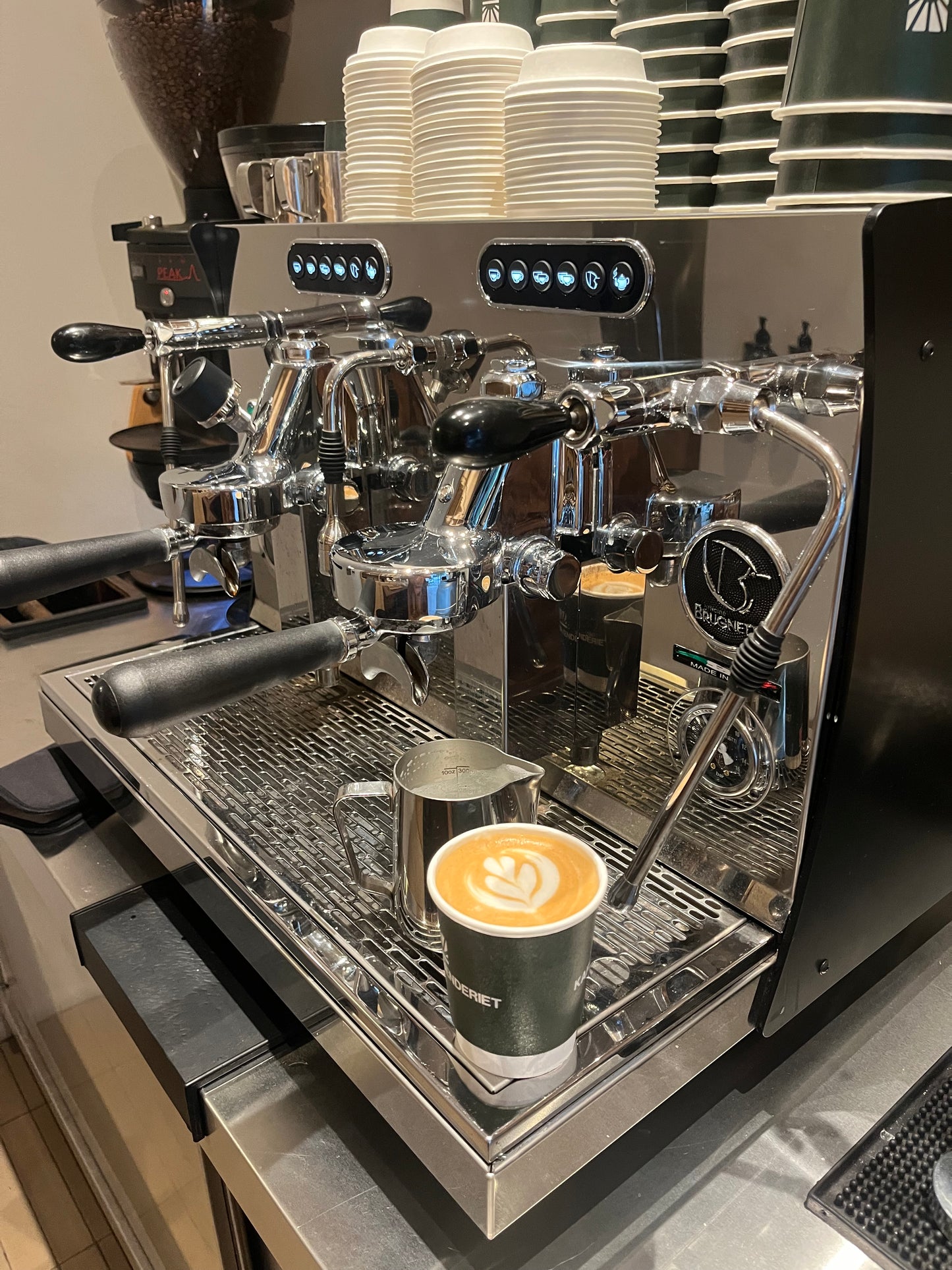 Brugnetti Giulia 2 grp, Espressomaskine