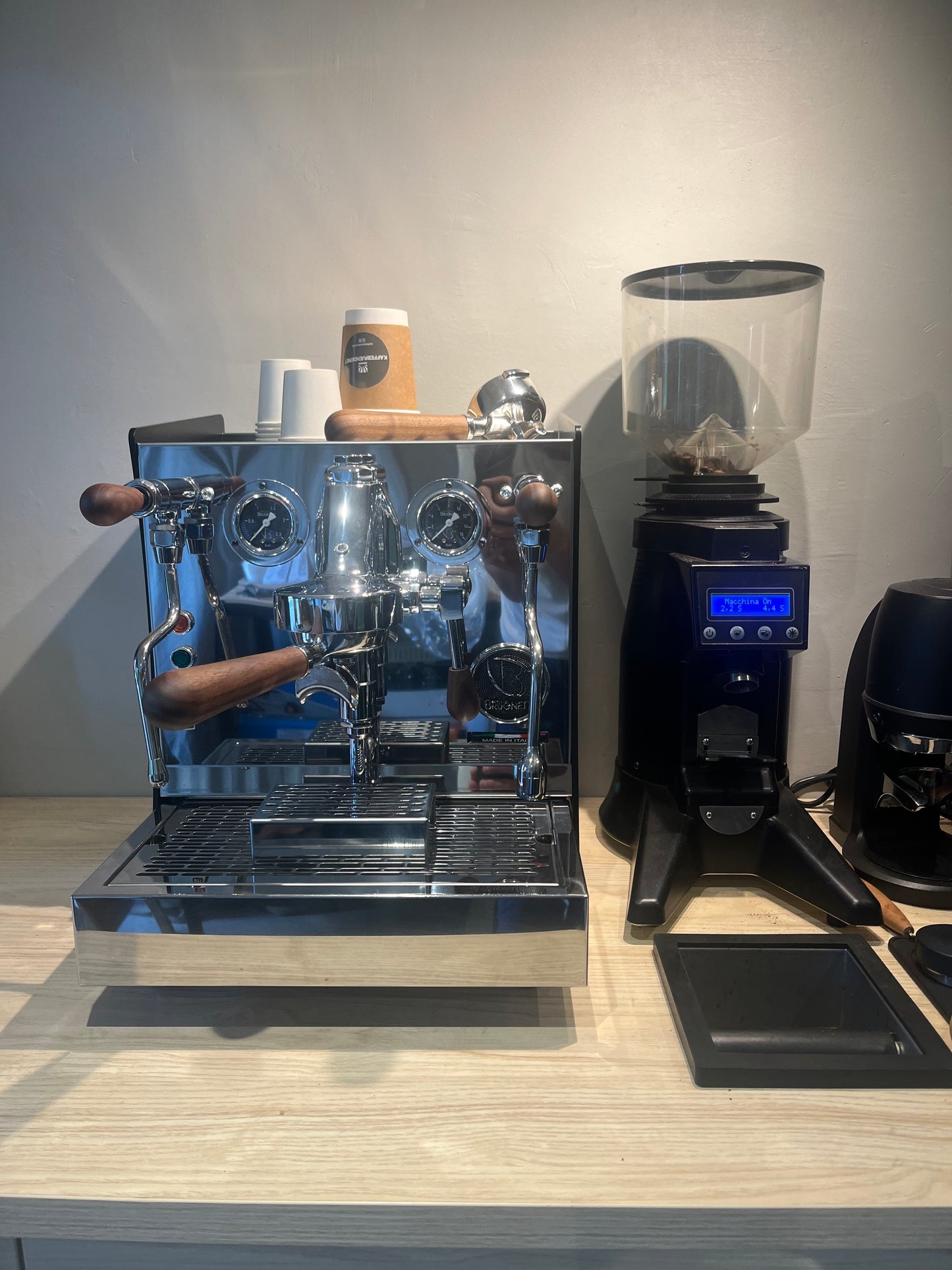 Brugnetti Giulietta 1 grp, Espressomaskine