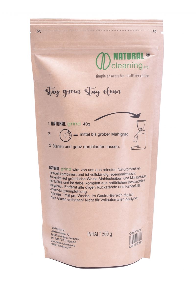 Natural Grind, kaffekværn rengøringsmiddel (500g)